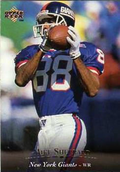 Mike Sherrard New York Giants 1995 Upper Deck NFL #33